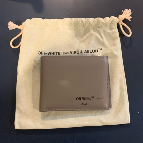 Off-White Other - Off White Bi-Fold Wallet